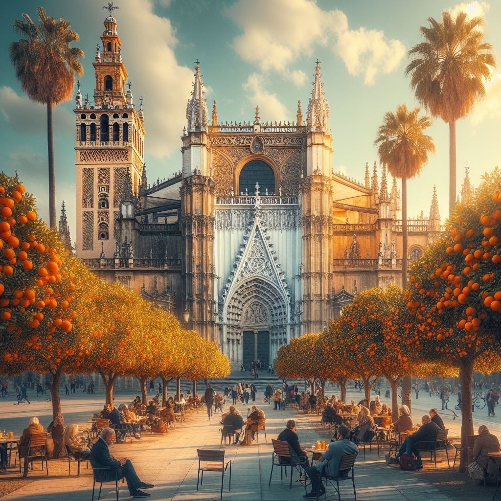 🌟 Привет, друзья! Сегодня хочу поделиться с вами волшебными моментами из Севильи, Испания. 🌟