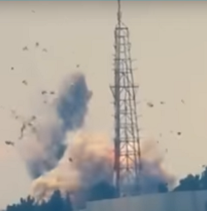 Поддерживаемая Ираном «Хезболла» запускает ракеты «Буркан» возле базы ЦАХАЛа. Сбит израильский беспилотник