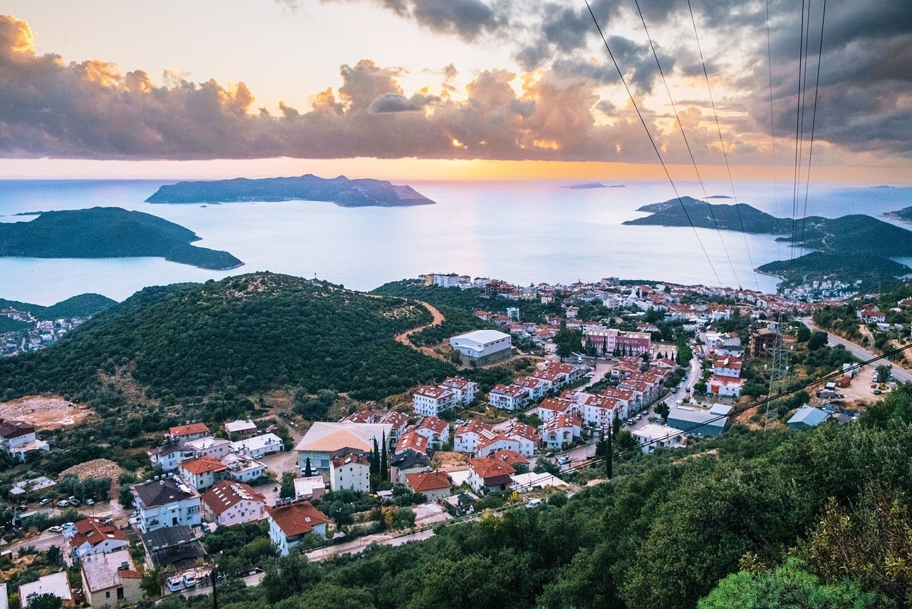 Город Гечек, самый спокойный город в Турции