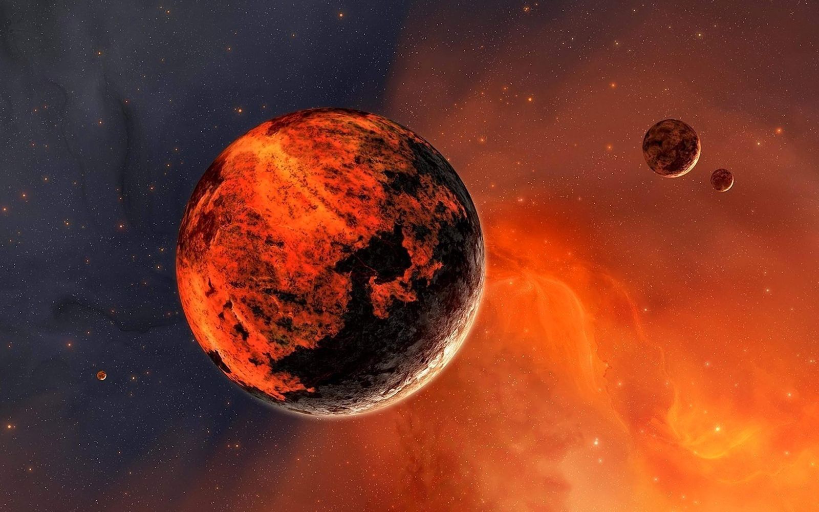 Планета Марс.