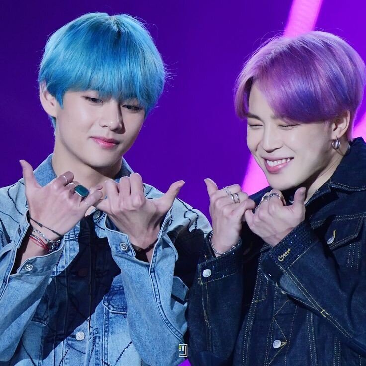 Знакомство лучших друзей BTS Тэхена и Чимина