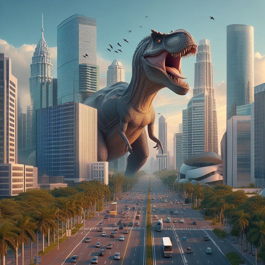 Динозавры и люди: что было бы, если бы динозавры не вымерли?