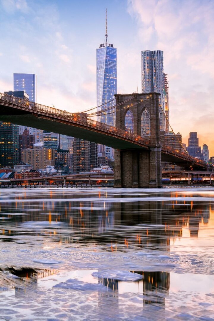 От мечты Рёблингов к символу Нью-Йорка: Легендарный Бруклинский мост