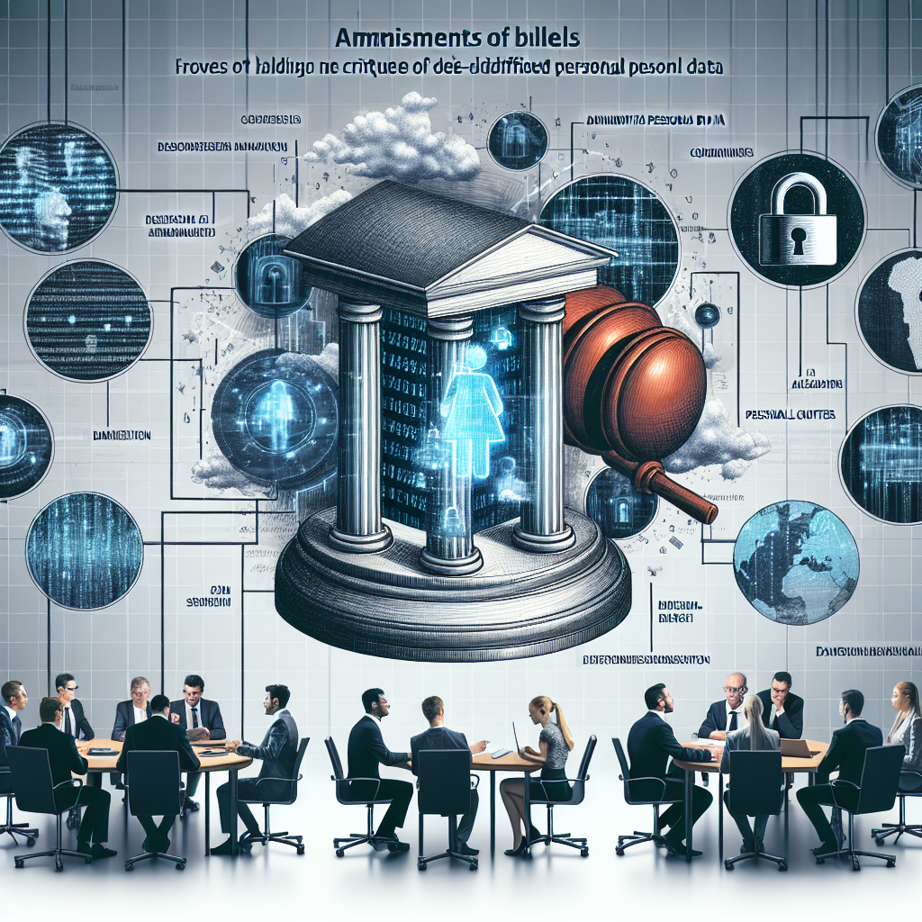 📋 Заголовок: Бизнес критикует поправки к законопроекту об обезличенных персональных данных в России.