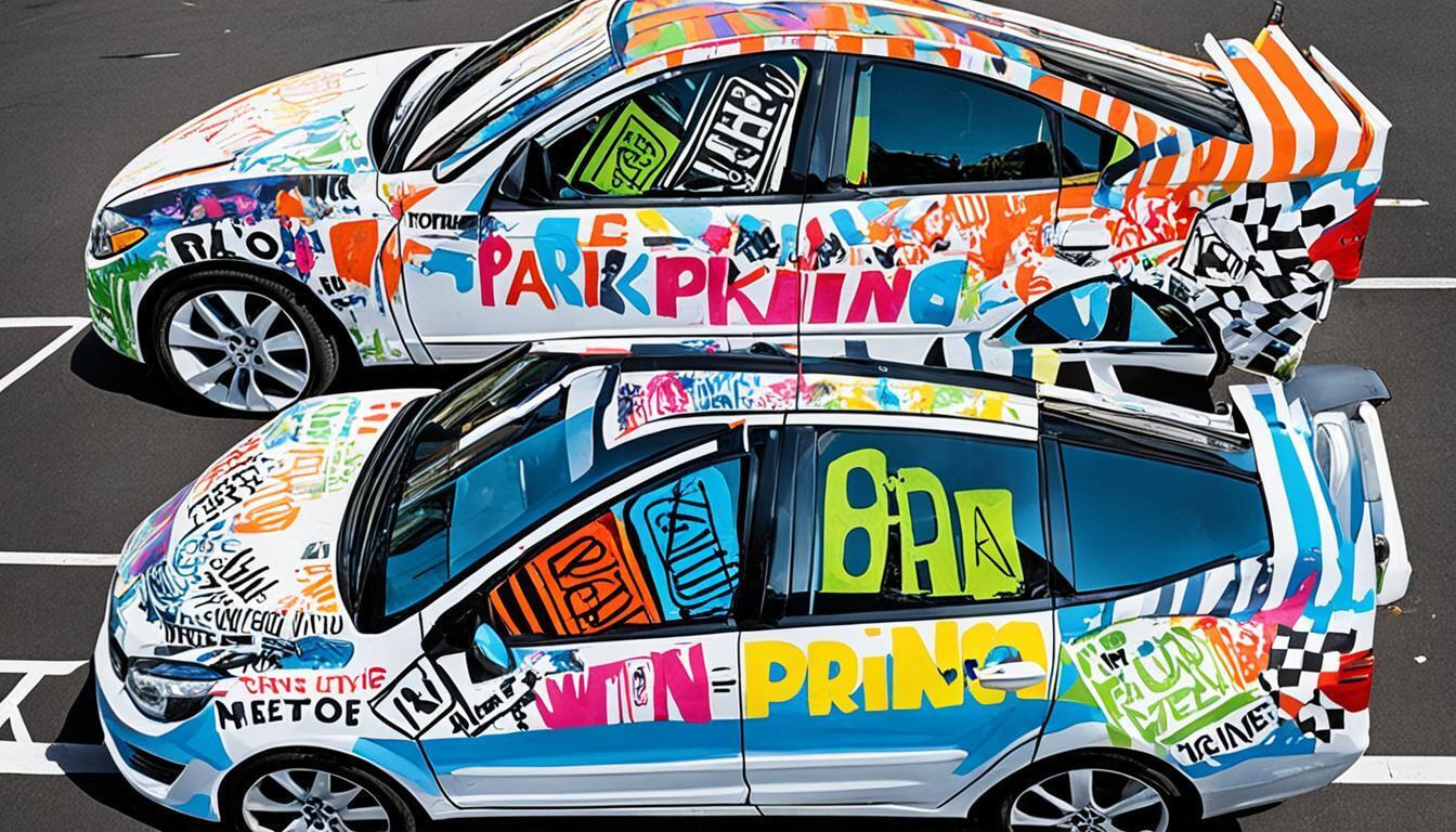 Парковочная борьба: как водители превращаются в художников городского пространства