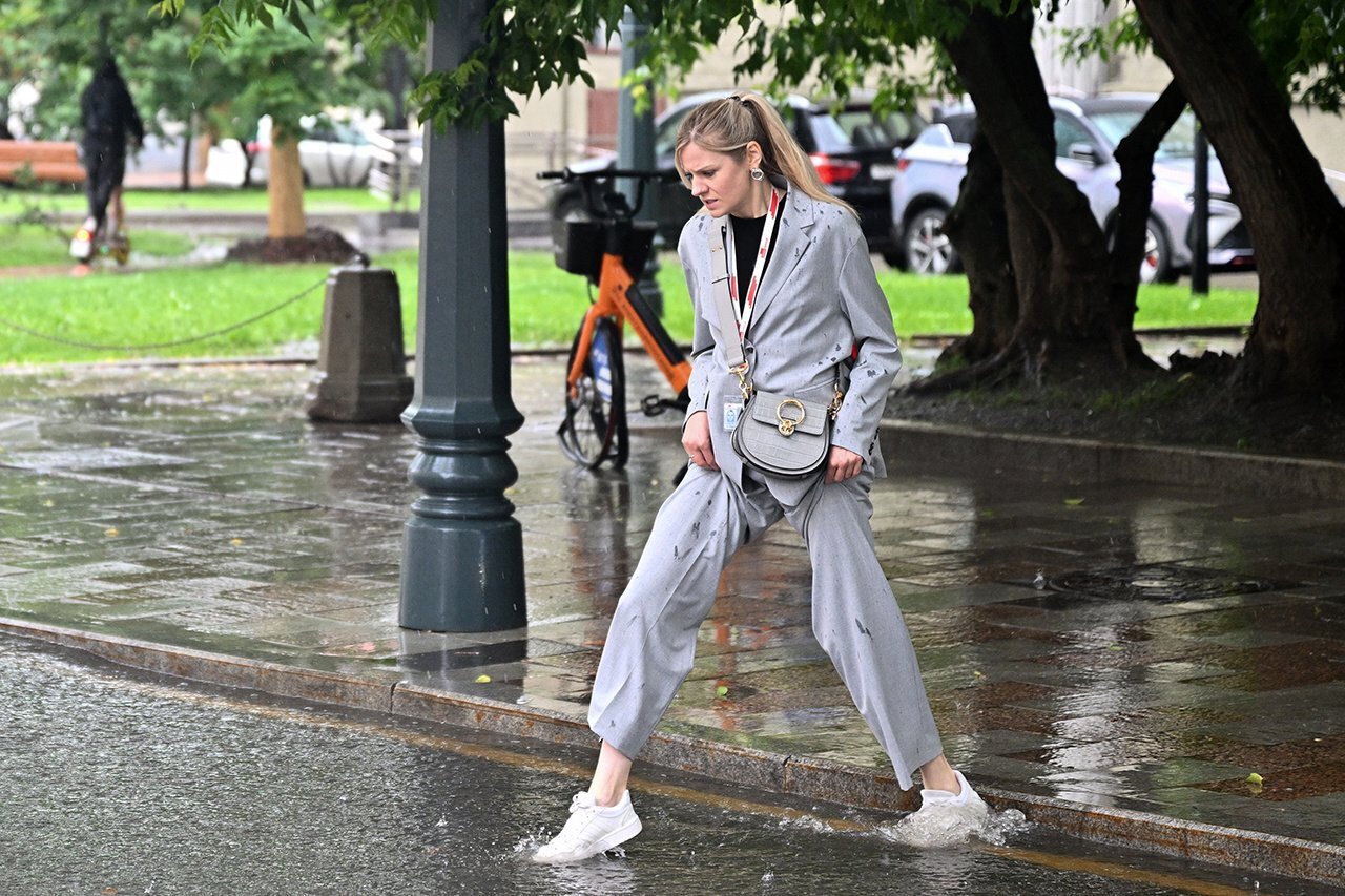 Москву снова затопило после ливня