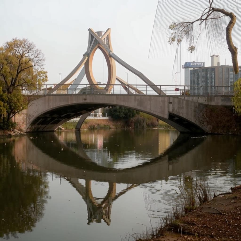 Чудесные мосты мира, природа и время застывшие в них