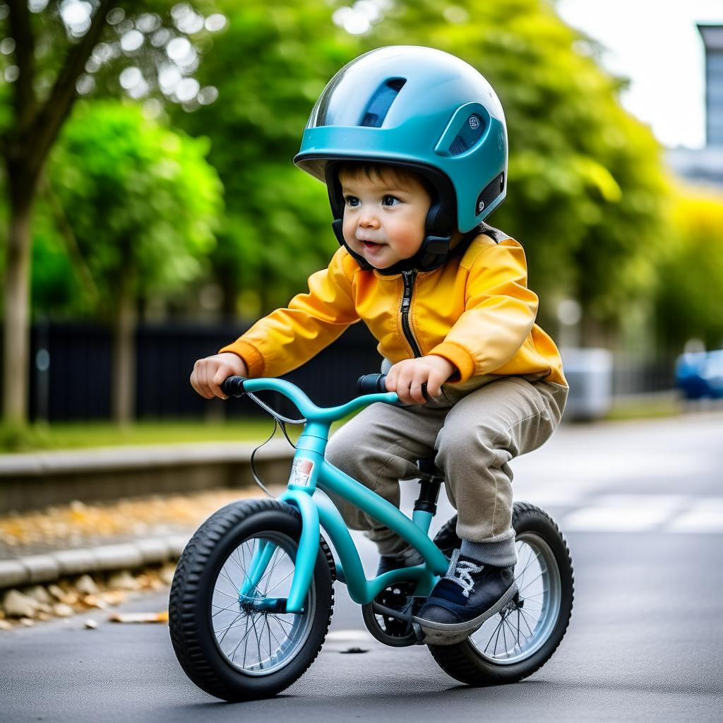 "Уверенный старт: Советы по обучению малыша езде на велосипеде с поддерживающими колесами"