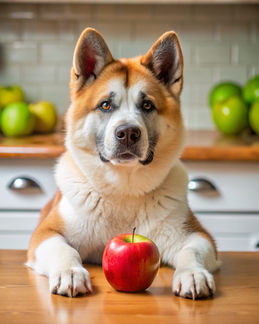 Фрукты. Чем угощаем собак.