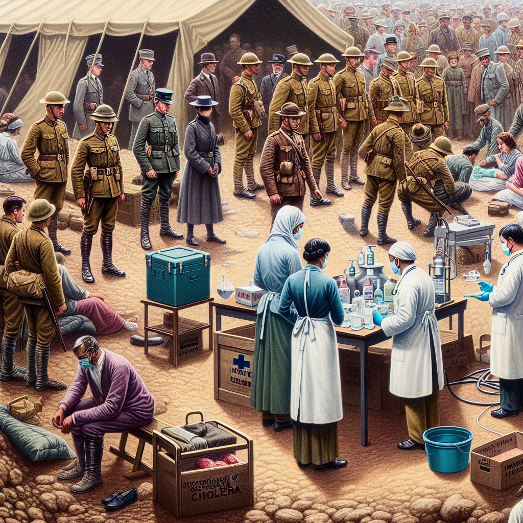 📋 Заголовок: «Эпидемия холеры среди военнослужащих»