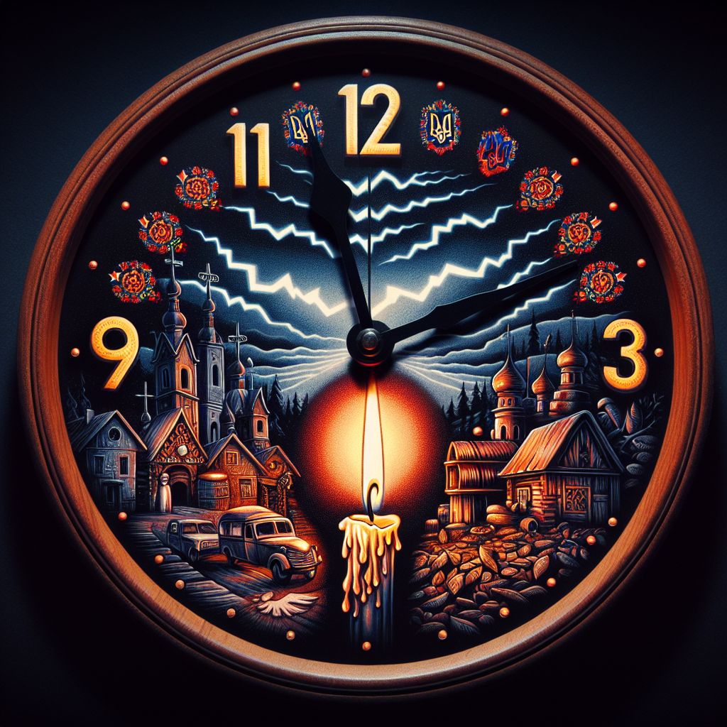 📋 Заголовок: По последним данным, продолжительность отключений электроэнергии в Украине увеличилось в три раза.