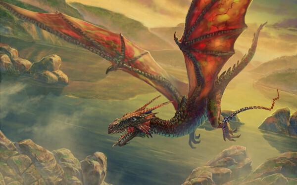 Изображение драконов в современном мире высоких технологий