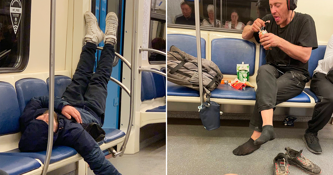 В России могут ввести штраф за несоблюдение личной гигиены в общественном транспорте