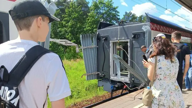 Что стало причиной разъединения вагонов «Иволги» на МЦД-3