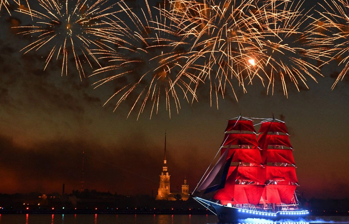 Алые паруса 2024. Как прошел праздник выпускников в Санкт-Петербурге