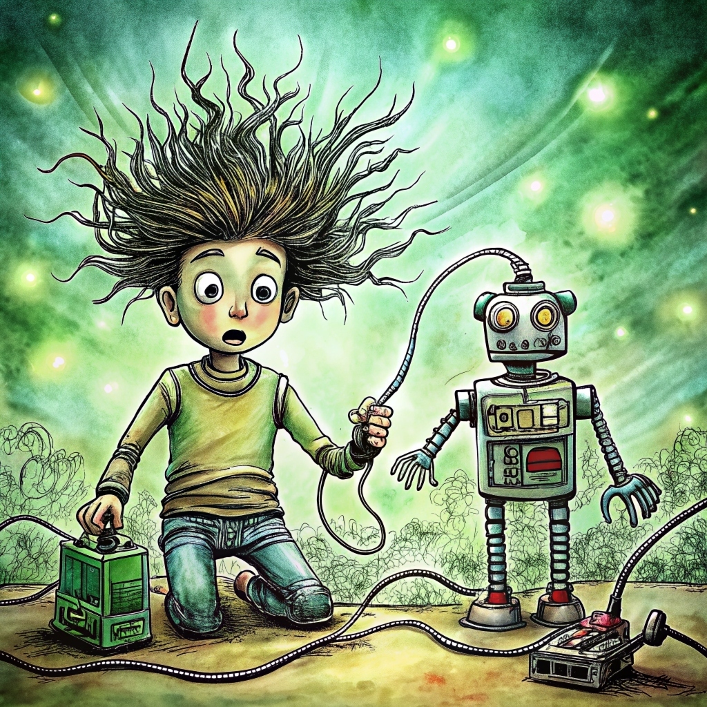 Сказка о Нейронике и волшебной нейросети