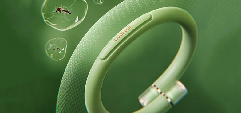 Xiaomi выпустила стильный браслет для отпугивания комаров.