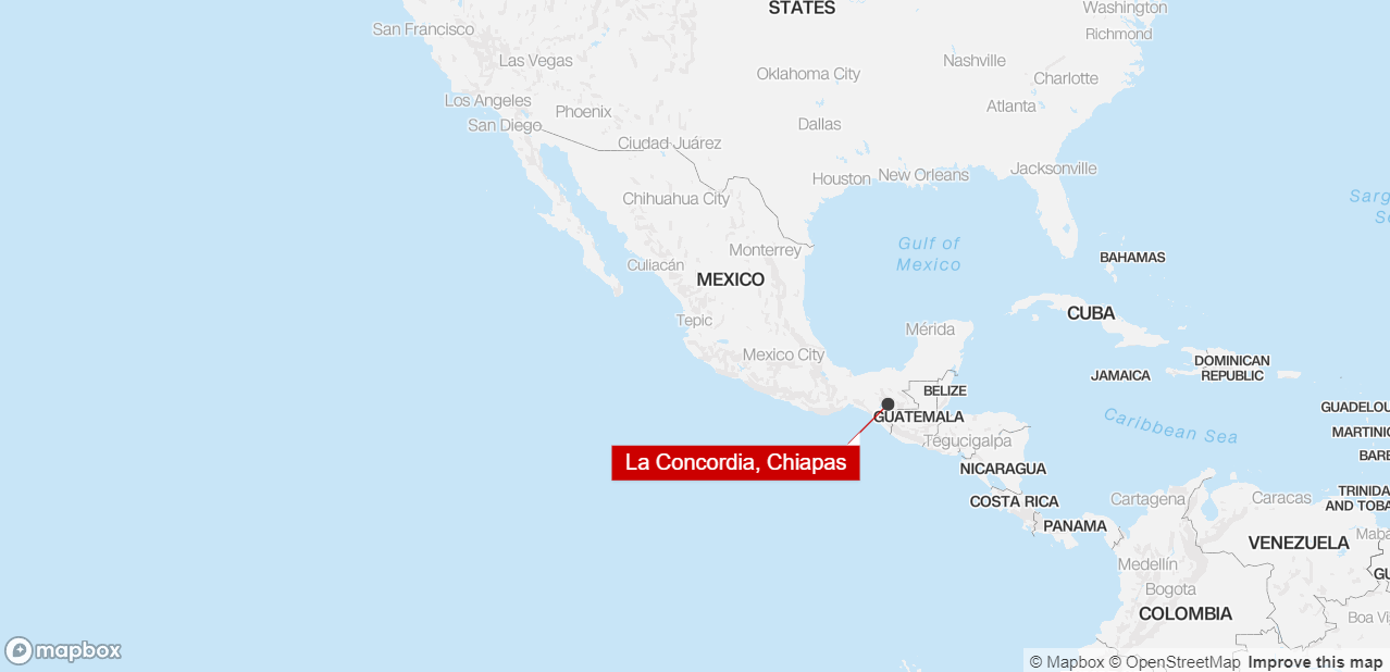 19 тел найдено в брошенном грузовике в мексиканском штате Чьяпас, где преобладает насилие