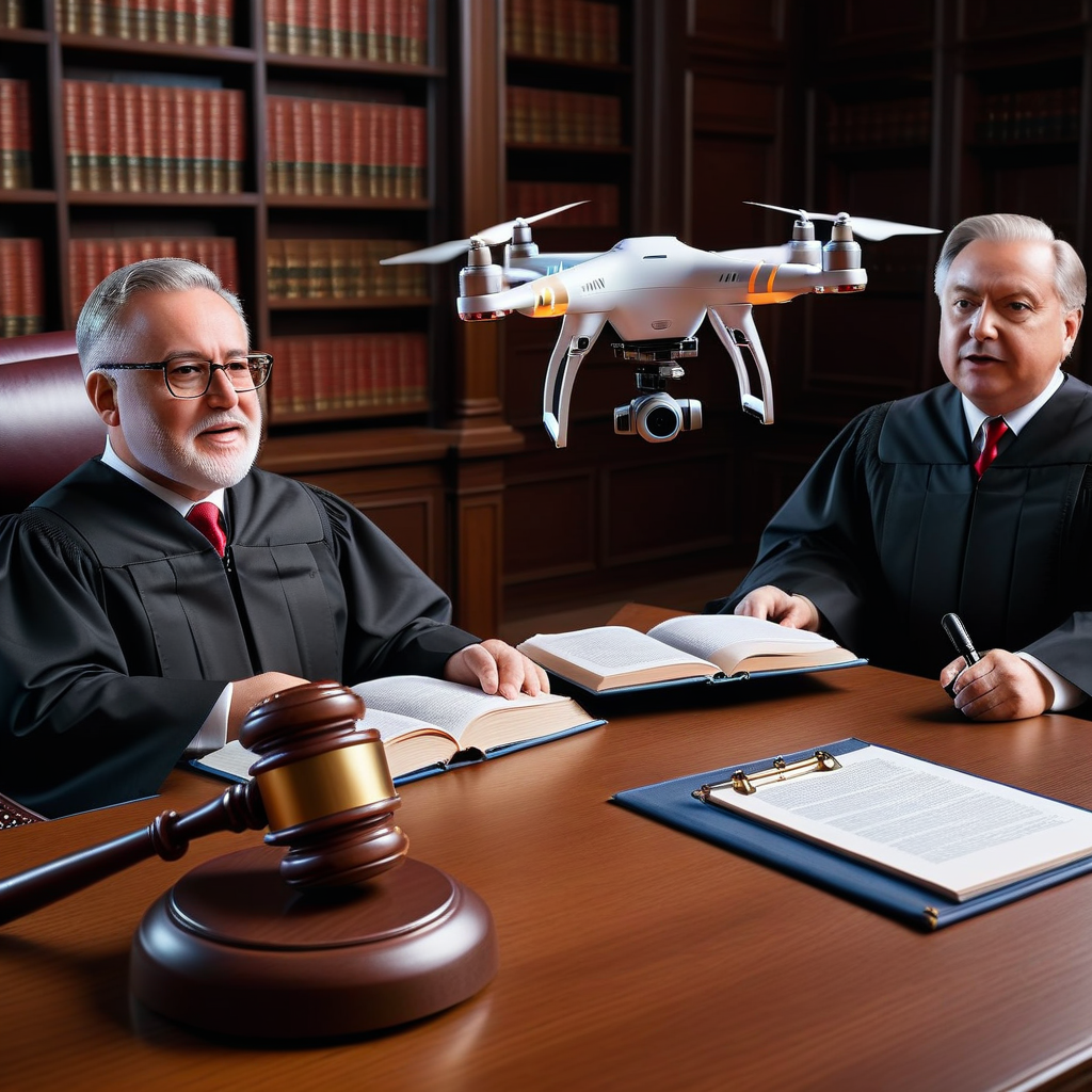 Правовые проблемы при расследовании преступлений, совершенных с использованием дронов