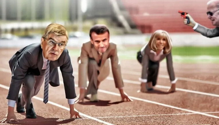 Парижские Олимпийские игры, французский фарс