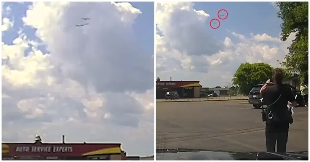 Два самолёта крупных авиакомпаний чуть не столкнулись в воздухе