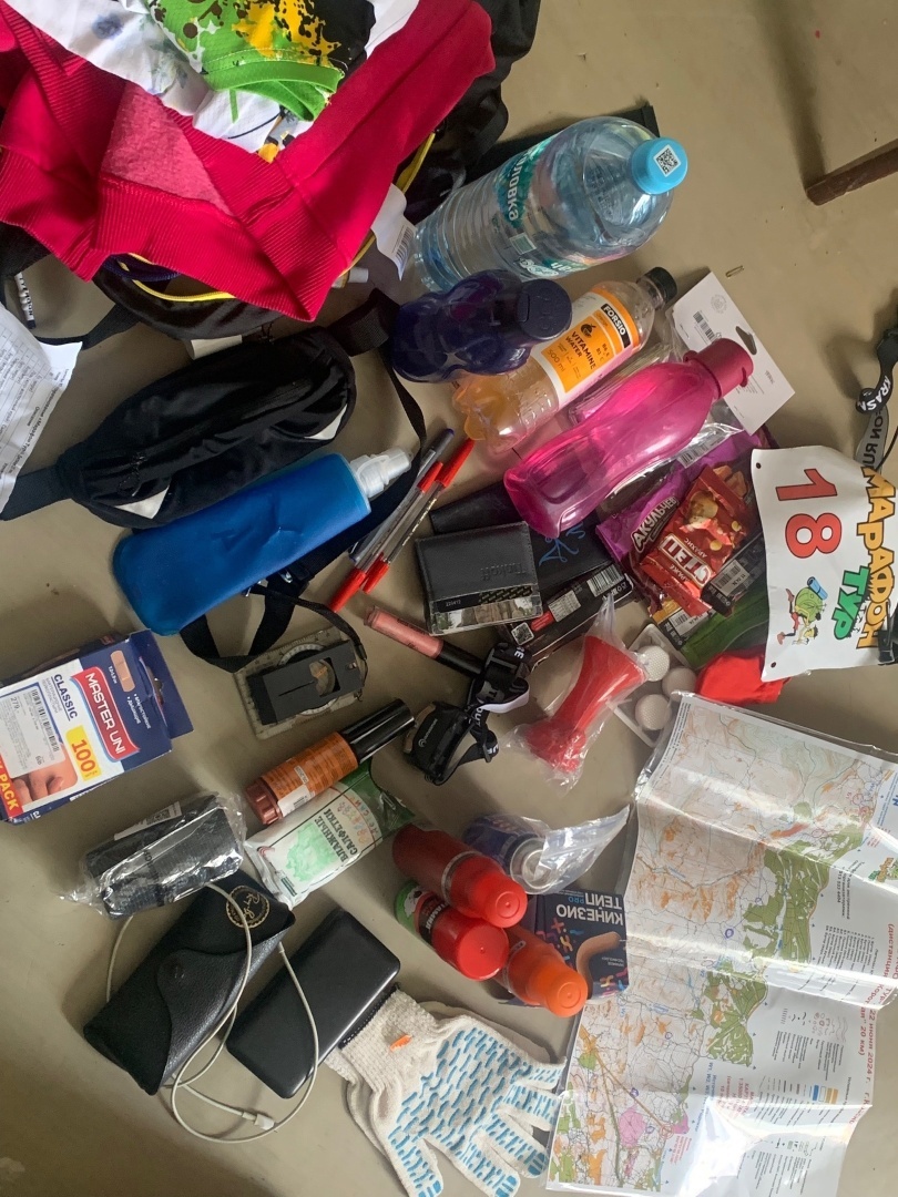 Готовилась к медведям основательно.