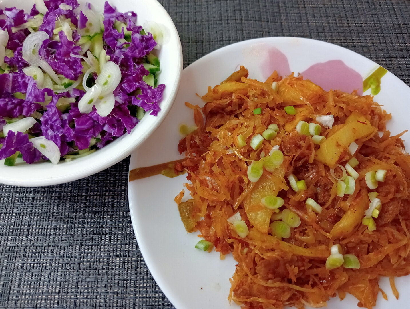 Бюджетное меню для двух человек.