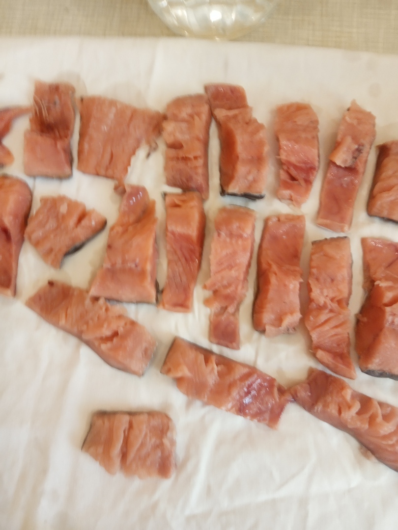 Как я солила горбушу.