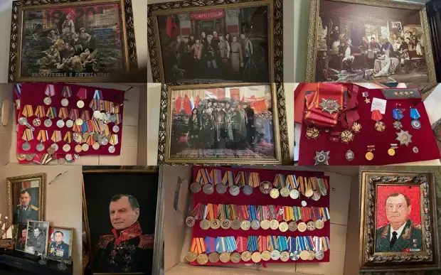 Фото обыска генерала Булгакова