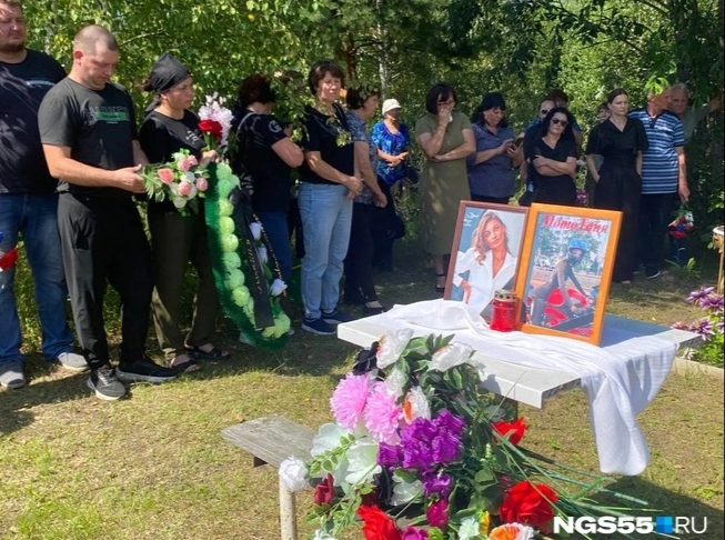 Как хоронили на родине известную байкершу #мотоТаня