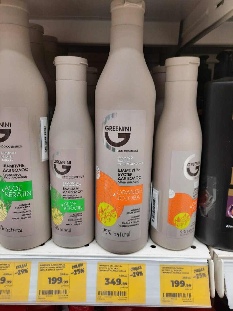 Топ 5 шампуней для жирных волос из магазина Магнит Косметик