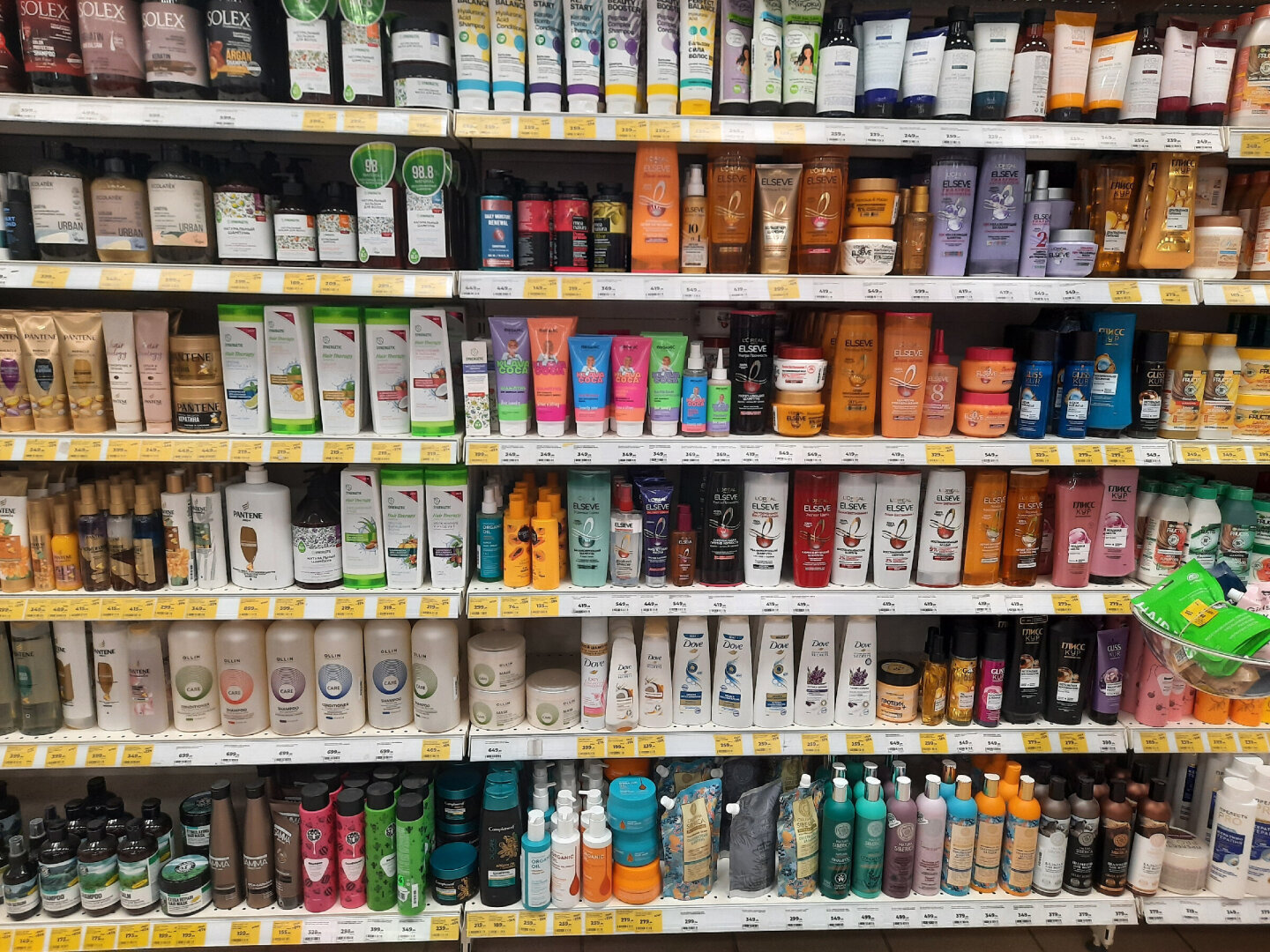 Топ 5 шампуней для жирных волос из магазина Магнит Косметик