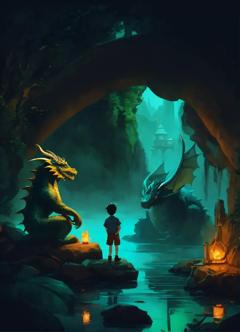 Сказка про мальчика Тёму и говорящего кота.