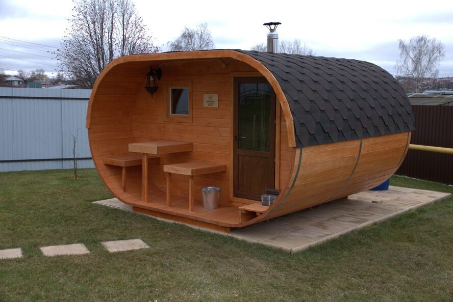 ⚡📢Дачникам предложили сэкономить на налогах, установив мобильную баню - бочку