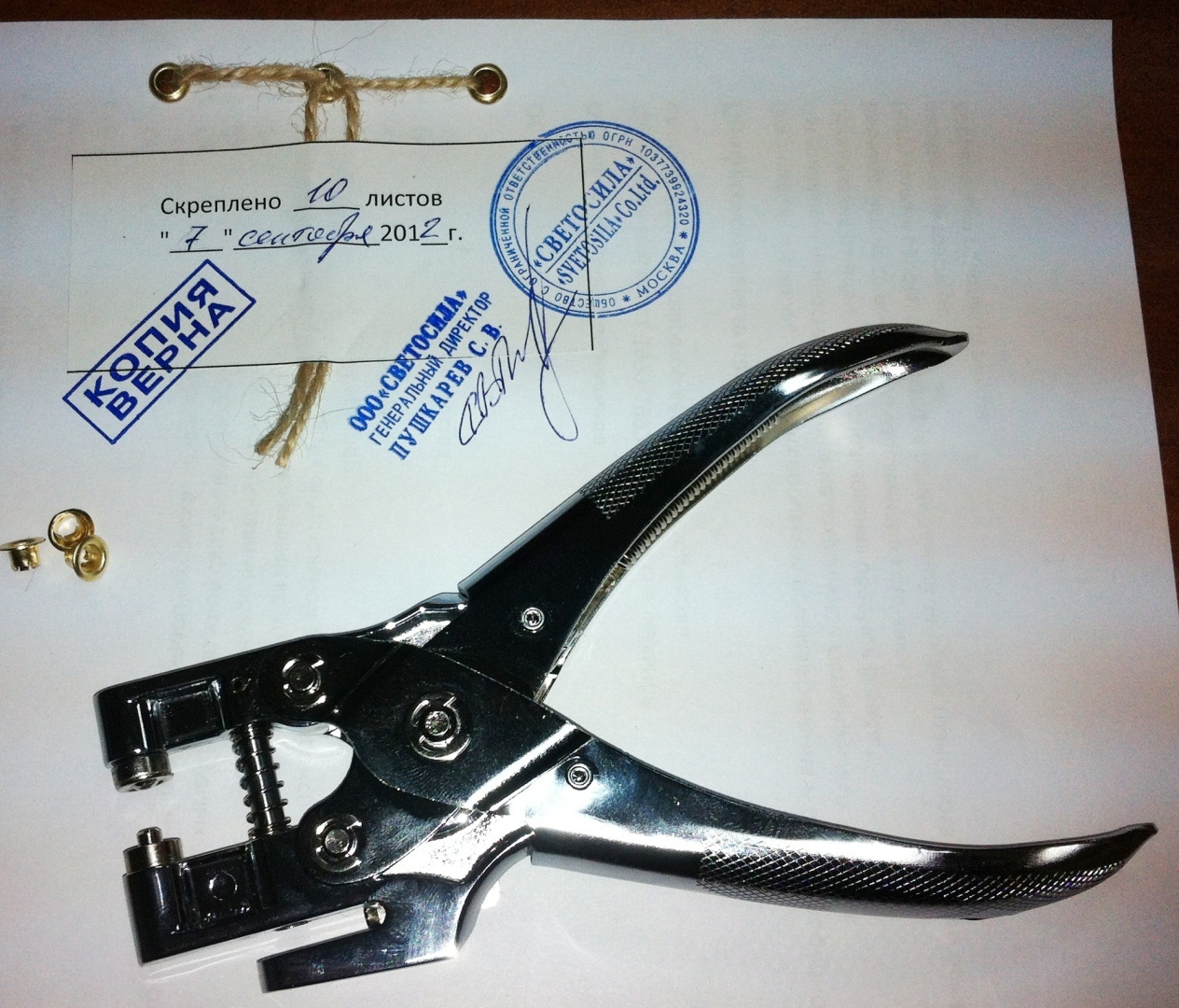 Несколько способов оформления документов, чтобы избежать подделки