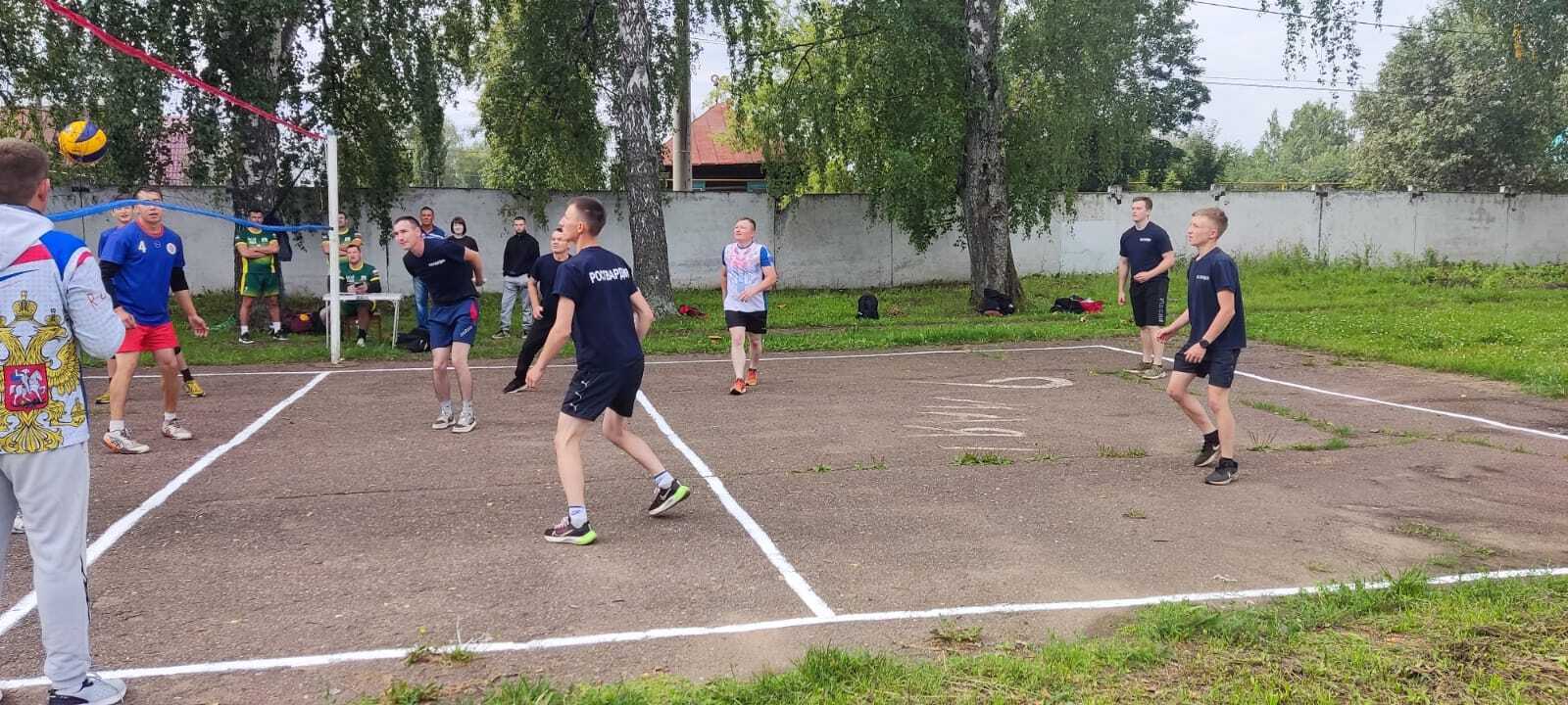 Росгвардейцы Башкортостана приняли участие в турнире по волейболу