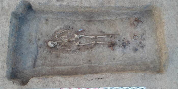 Фото . На средневековом русском кладбище обнаружены могилы сборщиков налогов и воинов