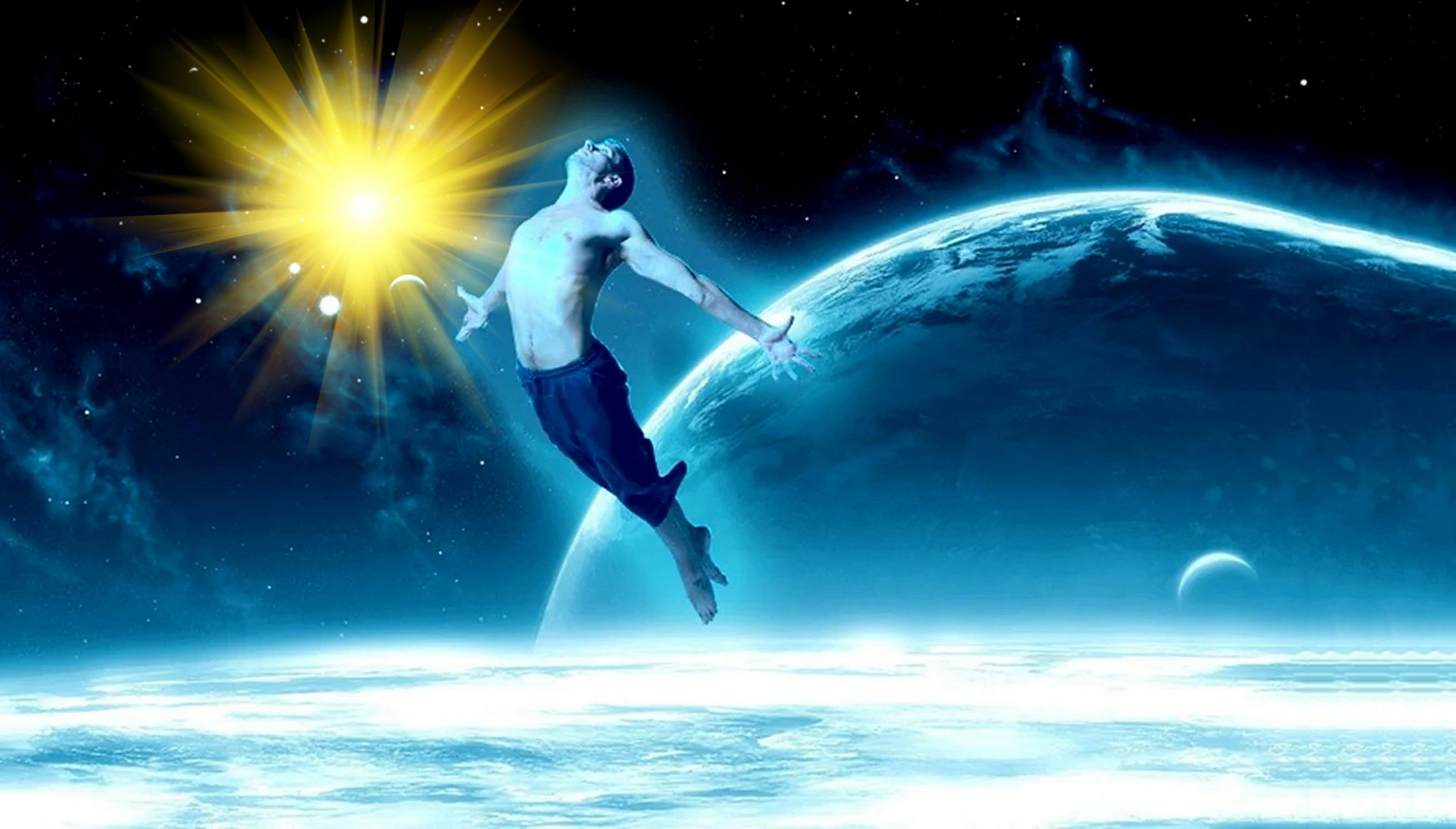 О потенциально чудесной возможности каждого человека летать по воздуху физически!