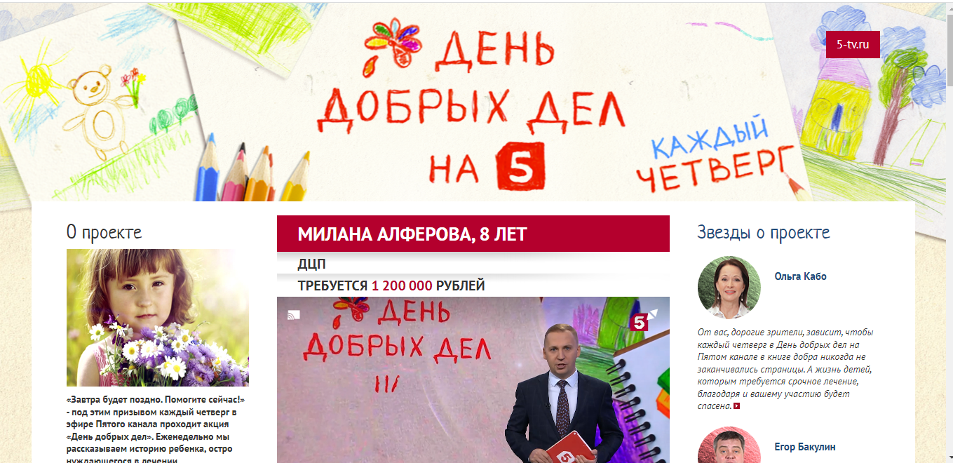 День добрых дел наступил! А где помощь государства больным согражданам? Деньги есть на все, кроме помощи нашим детям!