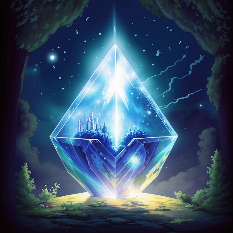 Детская сказка, про Лунного зайчика и Звёздного лучика.