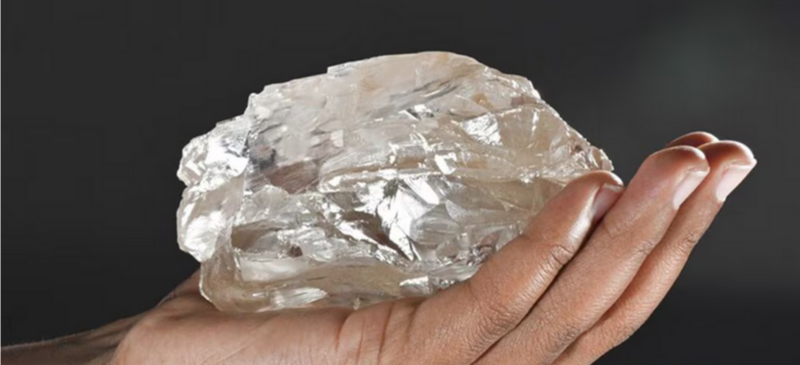 Второй по величине алмаз весом 2492 карата найден в Ботсване