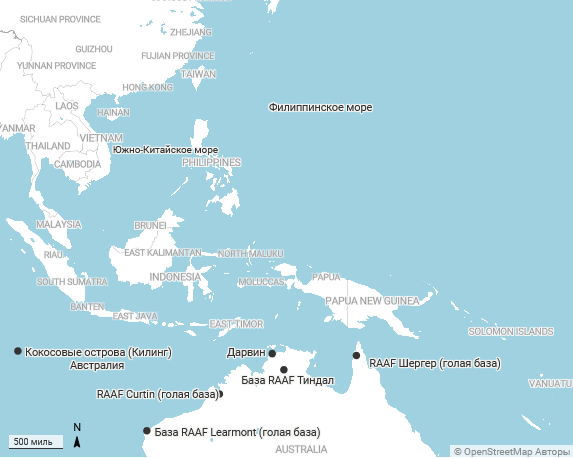 Австралия предлагает США огромную новую военную стартовую площадку в китайском конфликте
