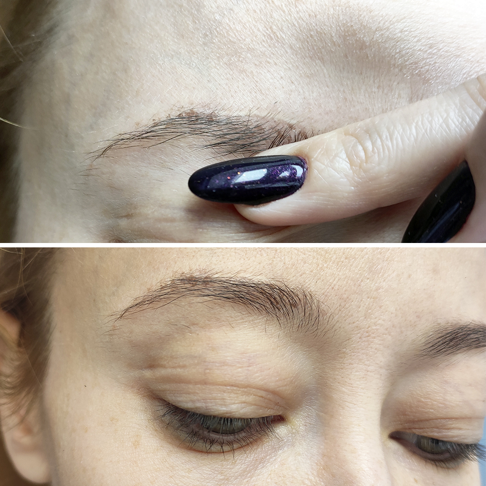 Пигмент прямого действия с эффектом татуажа бровей Estel Browie: тестирую и рассказываю о результатах. Окрашивание бровей в домашних условиях.