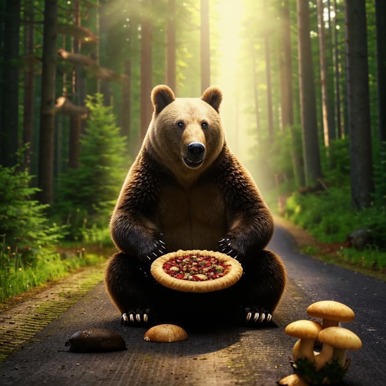 Детская сказка на ночь, о приключении любопытной белочки.