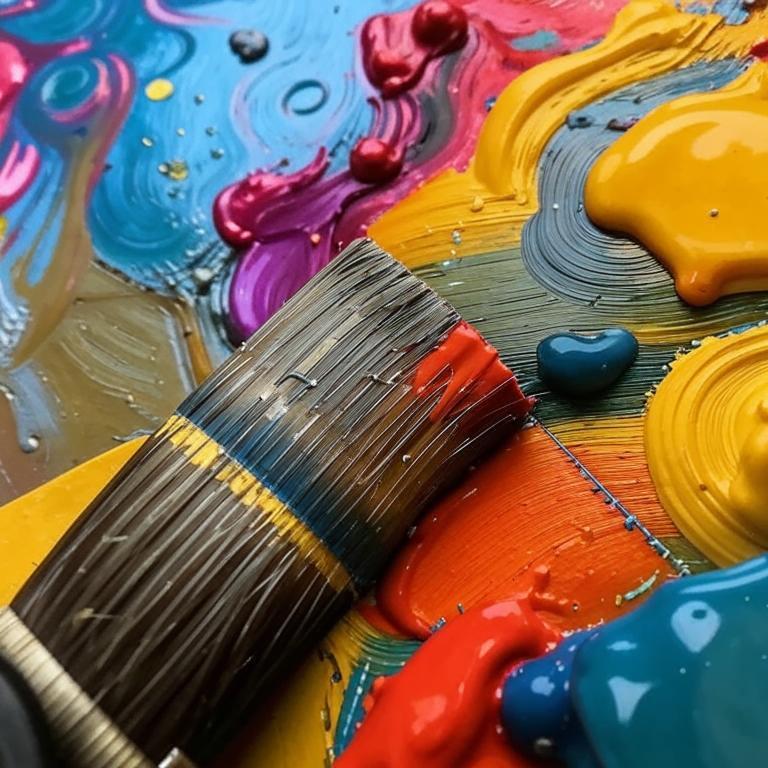 Детская сказка на ночь, про Леночку и Волшебную Кисточку.