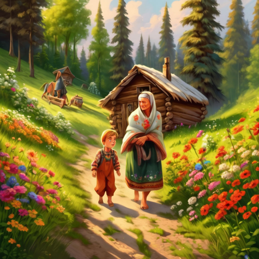 Детская сказка на ночь, про Иванушку и волшебную шкатулку.