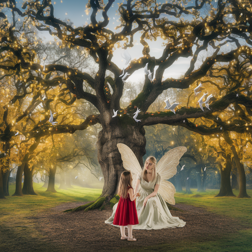 Детская сказка на ночь, о загадках волшебного леса.