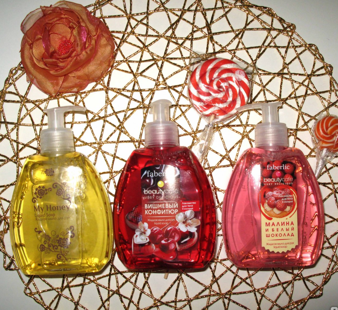 Необычный аромат вишни или почему мне нравятся жидкие мыла от Фаберлик.