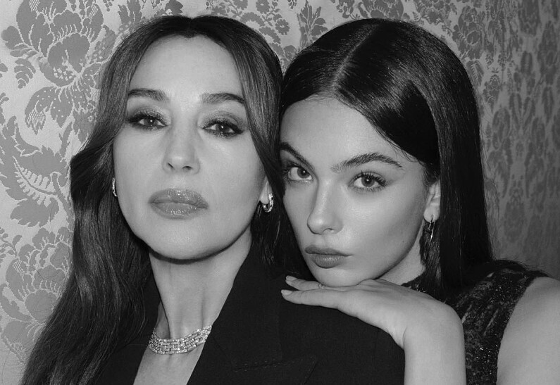 Воспоминание о 20-летней дочери Моники Беллуччи стало вдохновением для поклонников.