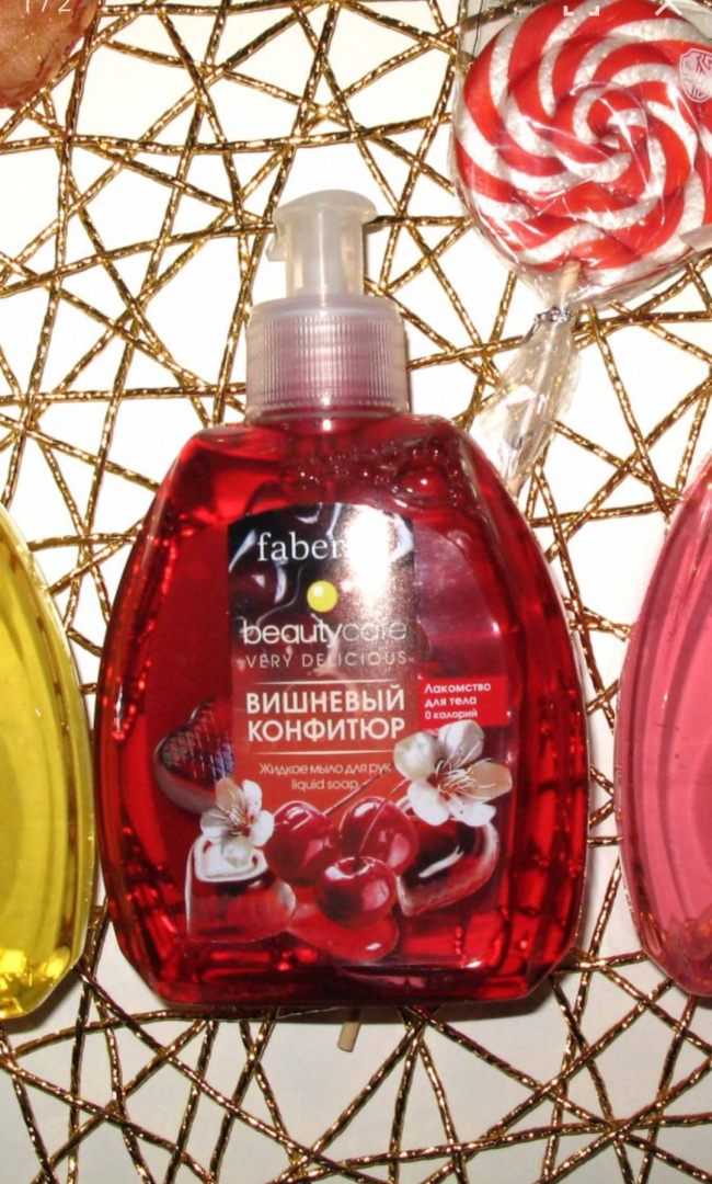 Необычный аромат вишни или почему мне нравятся жидкие мыла от Фаберлик.